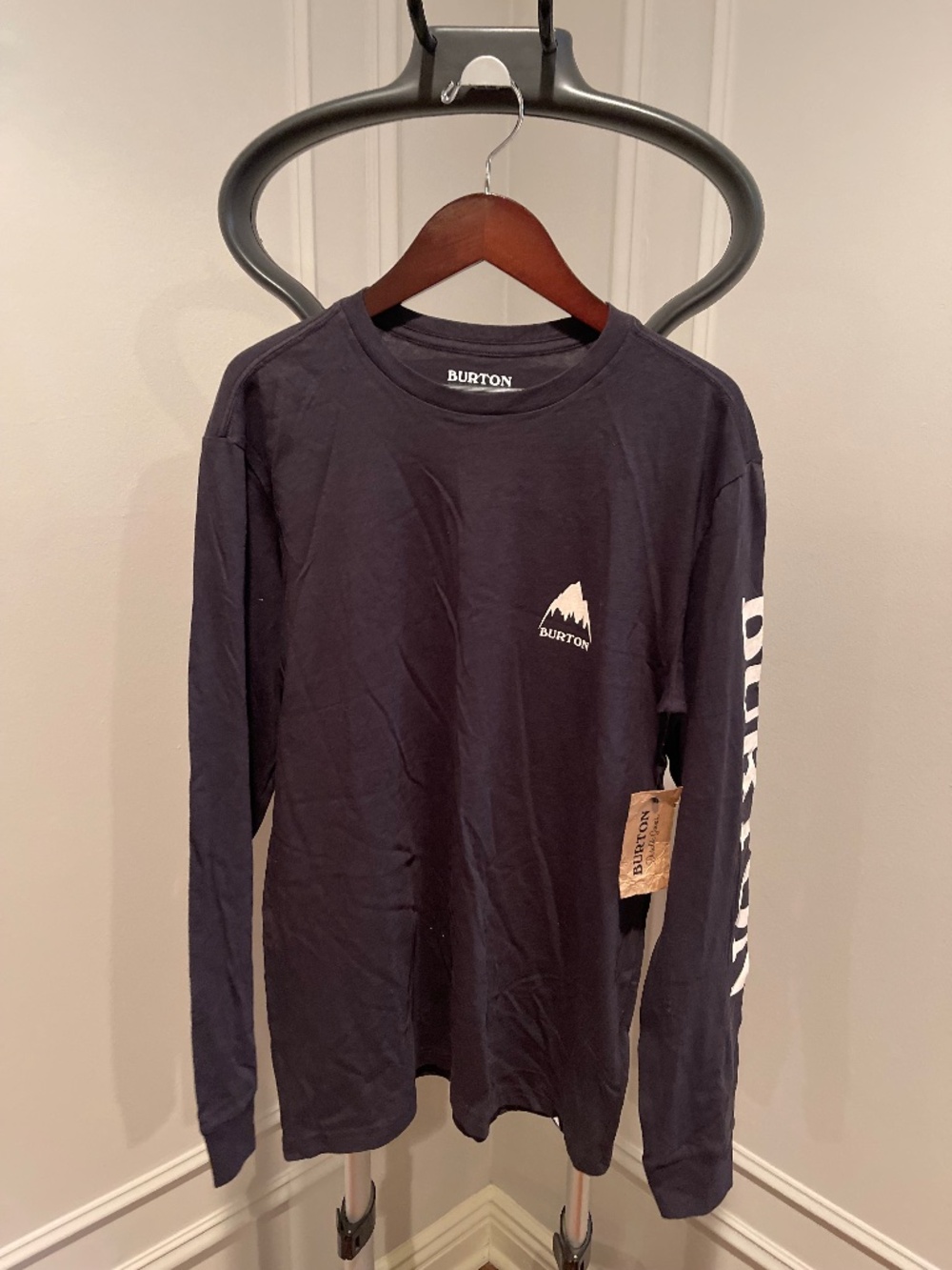Burton Long Sleeve Mens Cotton T-shirt